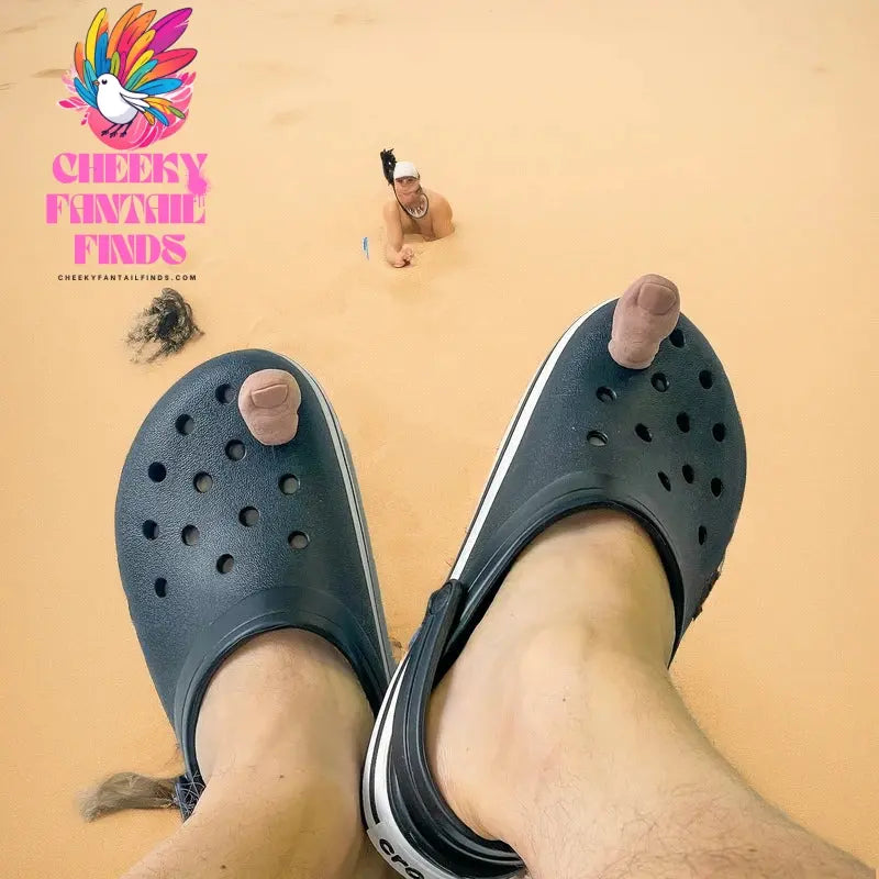 Shoe Charm DIY 3D Creative Big Toe Personality Shoe Decorations Accessories Charms for Clogs Bogg Bag Slides Sandals Cheeky Fantail Finds