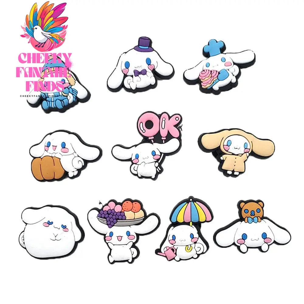 Shoe Charms Hello kitty My Melody Set Shoe Charms for Clogs Shoe Accessories Cheeky Fantail Finds