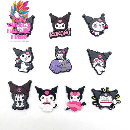 Shoe Charms Hello kitty My Melody Set Shoe Charms for Clogs Shoe Accessories Cheeky Fantail Finds