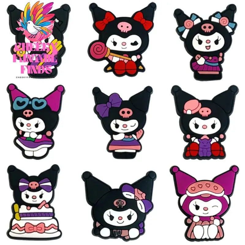 Shoe Charms Hello kitty My Melody Set Shoe Charms for Clogs Shoe Accessories Cheeky Fantail Finds