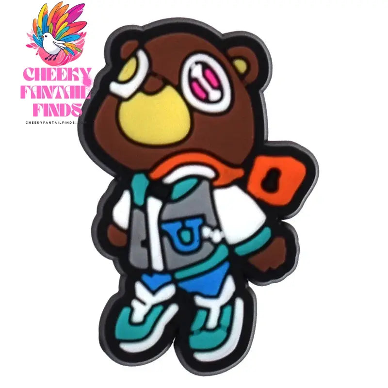 Shoe Charms PVC MAX size flower monster face clothes dress for Clogs Sandals Decoration Accessories buckles unisex Boys Gifts Cheeky Fantail Finds