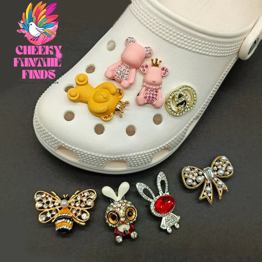 Shoes Metal Shoe Ornament Buckle Accessories Cheeky Fantail Finds