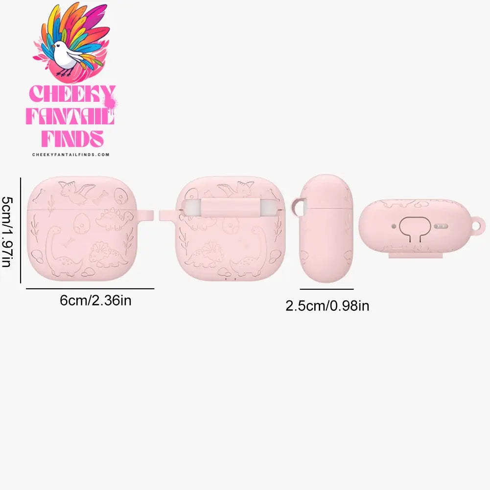 Silicone Case Protector Drop Protection Soft Silicone Case Shockproof Cute Case Cover Scratch Resistant for AirPods 4 Gen (2024) Cheeky Fantail Finds