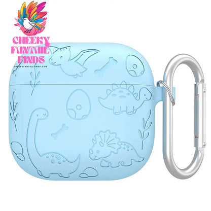 Silicone Case Protector Drop Protection Soft Silicone Case Shockproof Cute Case Cover Scratch Resistant for AirPods 4 Gen (2024) Cheeky Fantail Finds