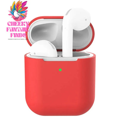 Silicone Earphone Cases For Airpods 2 Wireless Earphone Anti-lost Cover Protective Case For Apple Airpods2 Air Pods 2 Case Cheeky Fantail Finds