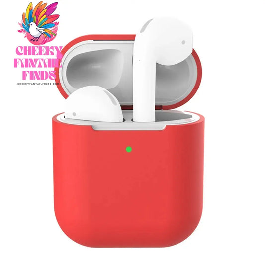 Silicone Earphone Cases For Airpods 2 Wireless Earphone Anti-lost Cover Protective Case For Apple Airpods2 Air Pods 2 Case Cheeky Fantail Finds