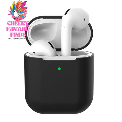 Silicone Earphone Cases For Airpods 2 Wireless Earphone Anti-lost Cover Protective Case For Apple Airpods2 Air Pods 2 Case Cheeky Fantail Finds