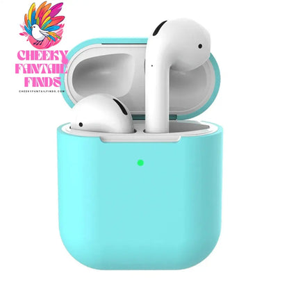 Silicone Earphone Cases For Airpods 2 Wireless Earphone Anti-lost Cover Protective Case For Apple Airpods2 Air Pods 2 Case Cheeky Fantail Finds