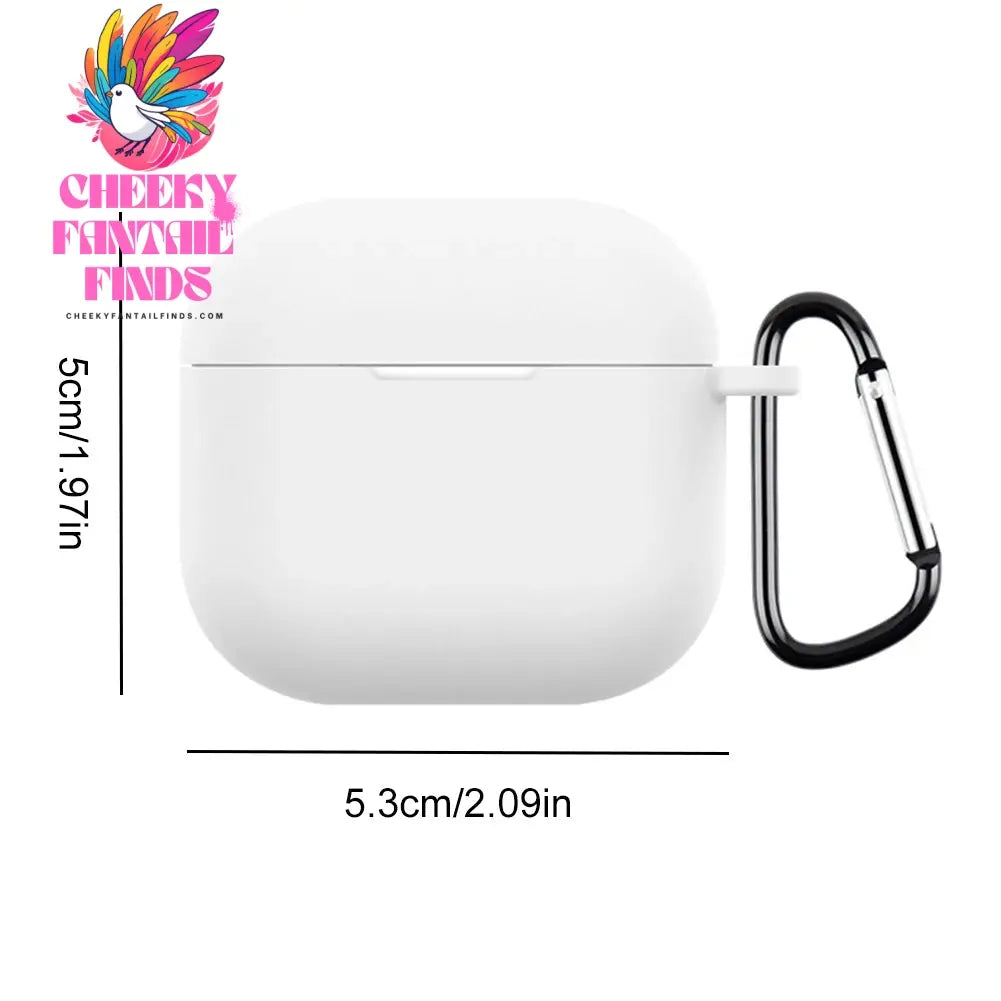 Silicone Soft Wireless BT Earphones Case Protective Cover Shockproof Earbud Case Cover for Airpods 4 (2024) Earphone Accessories Cheeky Fantail Finds