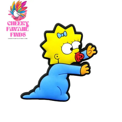 Single Sale 1pcs Cartoon Funny Shoe Charms PVC Accessories DIY Shoe Decoration For Clog Sandal Kids X-mas Gifts - Cheeky Fantail Finds