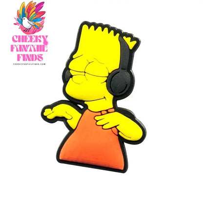 Single Sale 1pcs Cartoon Funny Shoe Charms PVC Accessories DIY Shoe Decoration For Clog Sandal Kids X-mas Gifts - Cheeky Fantail Finds