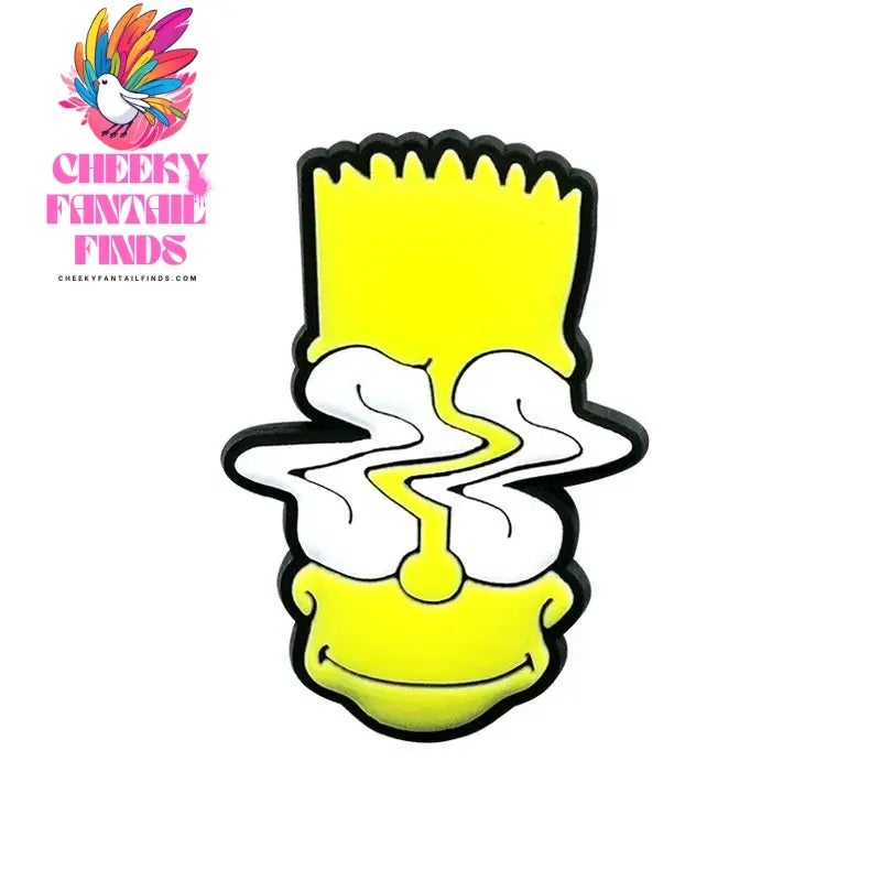 Single Sale 1pcs Cartoon Funny Shoe Charms PVC Accessories DIY Shoe Decoration For Clog Sandal Kids X-mas Gifts - Cheeky Fantail Finds