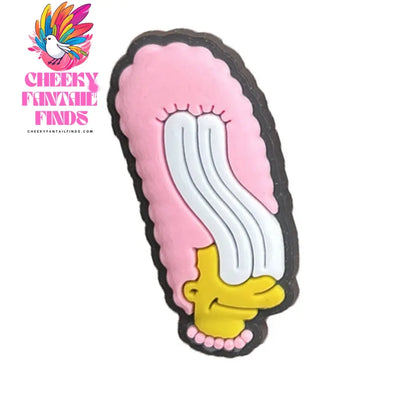 Single Sale 1pcs Cartoon Funny Shoe Charms PVC Accessories DIY Shoe Decoration For Clog Sandal Kids X-mas Gifts - Cheeky Fantail Finds
