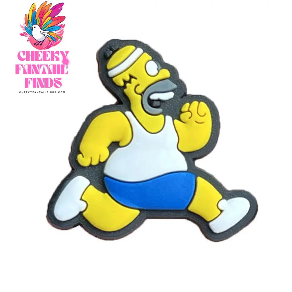 Single Sale 1pcs Cartoon Funny Shoe Charms PVC Accessories DIY Shoe Decoration For Clog Sandal Kids X-mas Gifts - Cheeky Fantail Finds