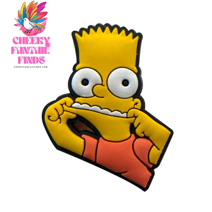 Single Sale 1pcs Cartoon Funny Shoe Charms PVC Accessories DIY Shoe Decoration For Clog Sandal Kids X-mas Gifts - Cheeky Fantail Finds