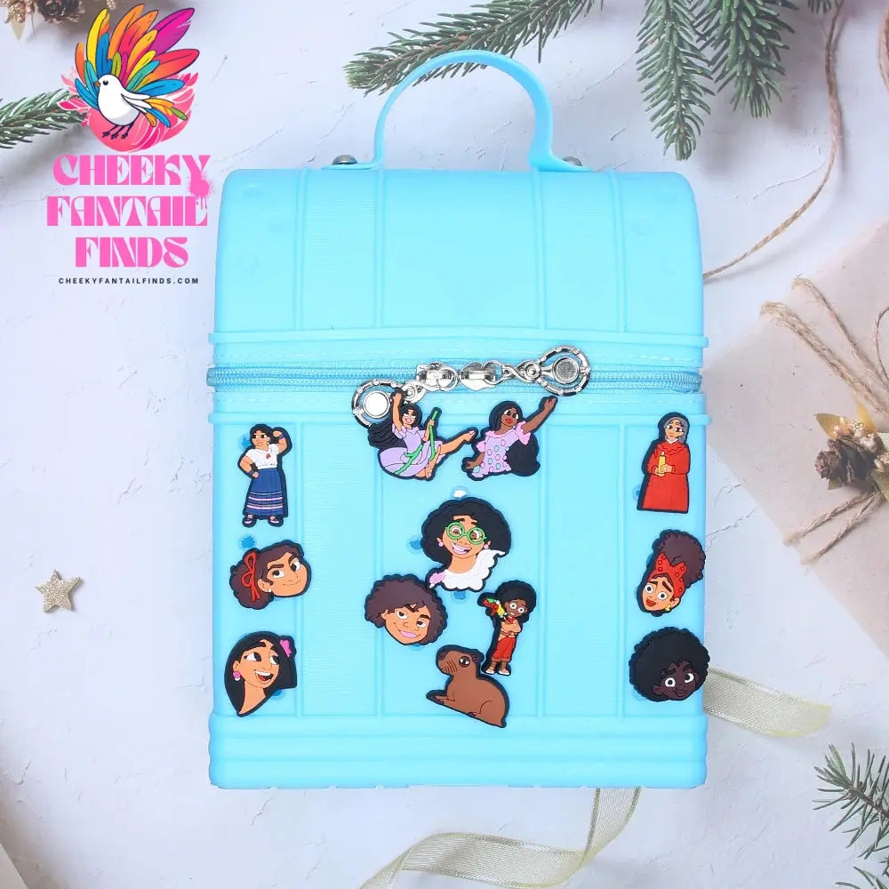 Single Sale 1pcs Popular Animated Movie Shoe Charms Accessories Decorations PVC Jibz Buckle for Kids Party Xmas Gifts Cheeky Fantail Finds