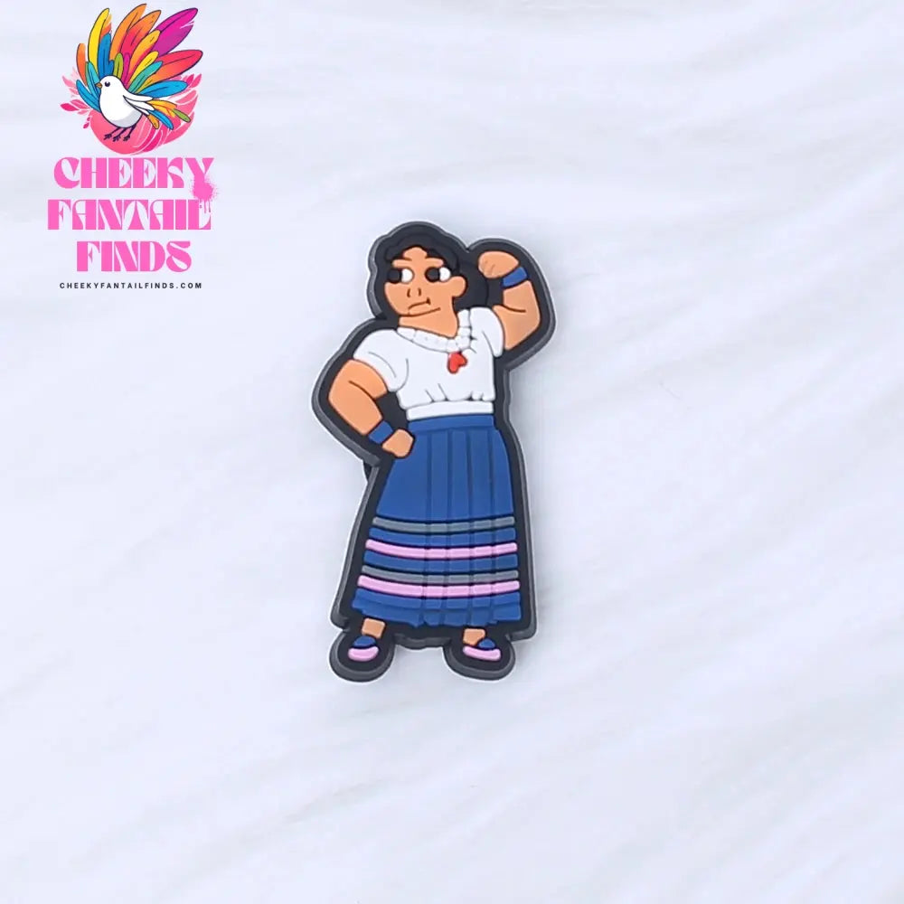 Single Sale 1pcs Popular Animated Movie Shoe Charms Accessories Decorations PVC Jibz Buckle for Kids Party Xmas Gifts Cheeky Fantail Finds