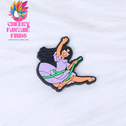 Single Sale 1pcs Popular Animated Movie Shoe Charms Accessories Decorations PVC Jibz Buckle for Kids Party Xmas Gifts Cheeky Fantail Finds