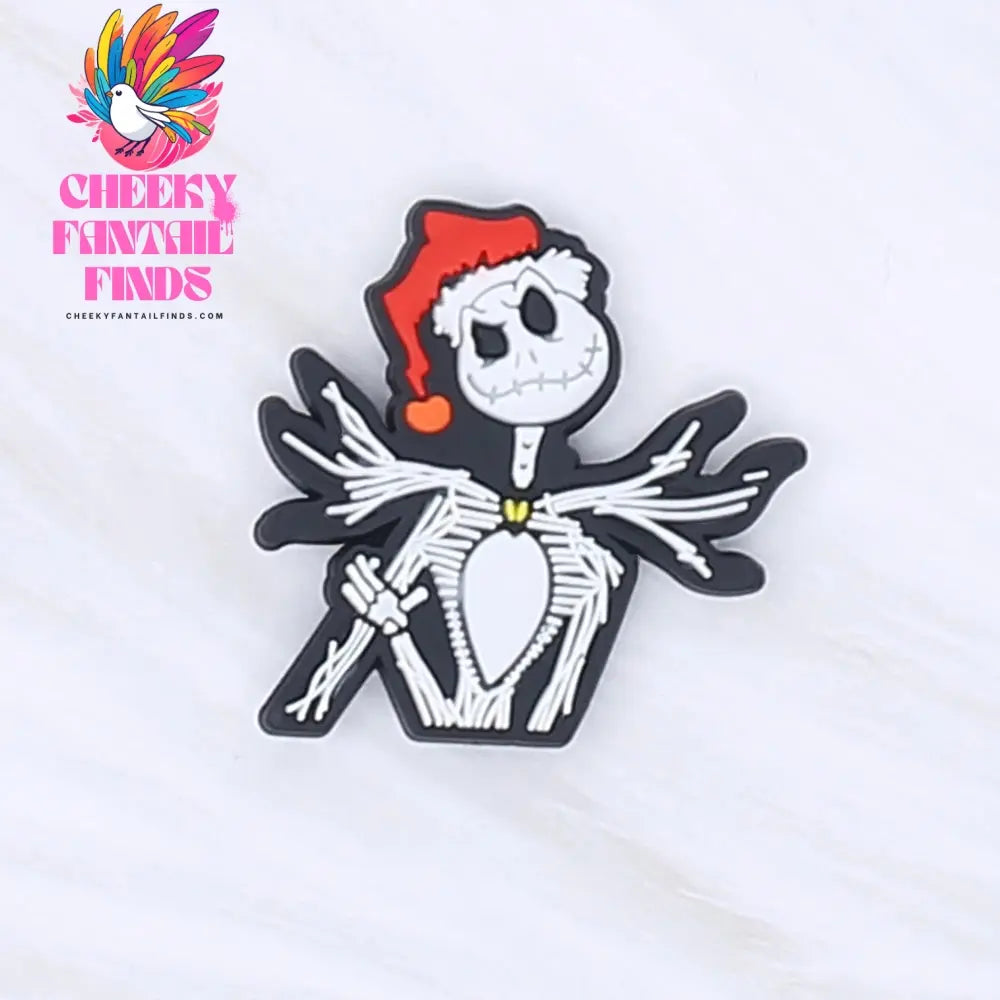Single Sale Christmas Series Xmas Tree Shoe Charms Accessories Decorations PVC Classic Clog Buckle for Kids Party Xmas Gifts Cheeky Fantail Finds