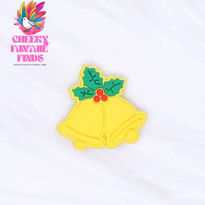 Single Sale Christmas Series Xmas Tree Shoe Charms Accessories Decorations PVC Classic Clog Buckle for Kids Party Xmas Gifts Cheeky Fantail Finds
