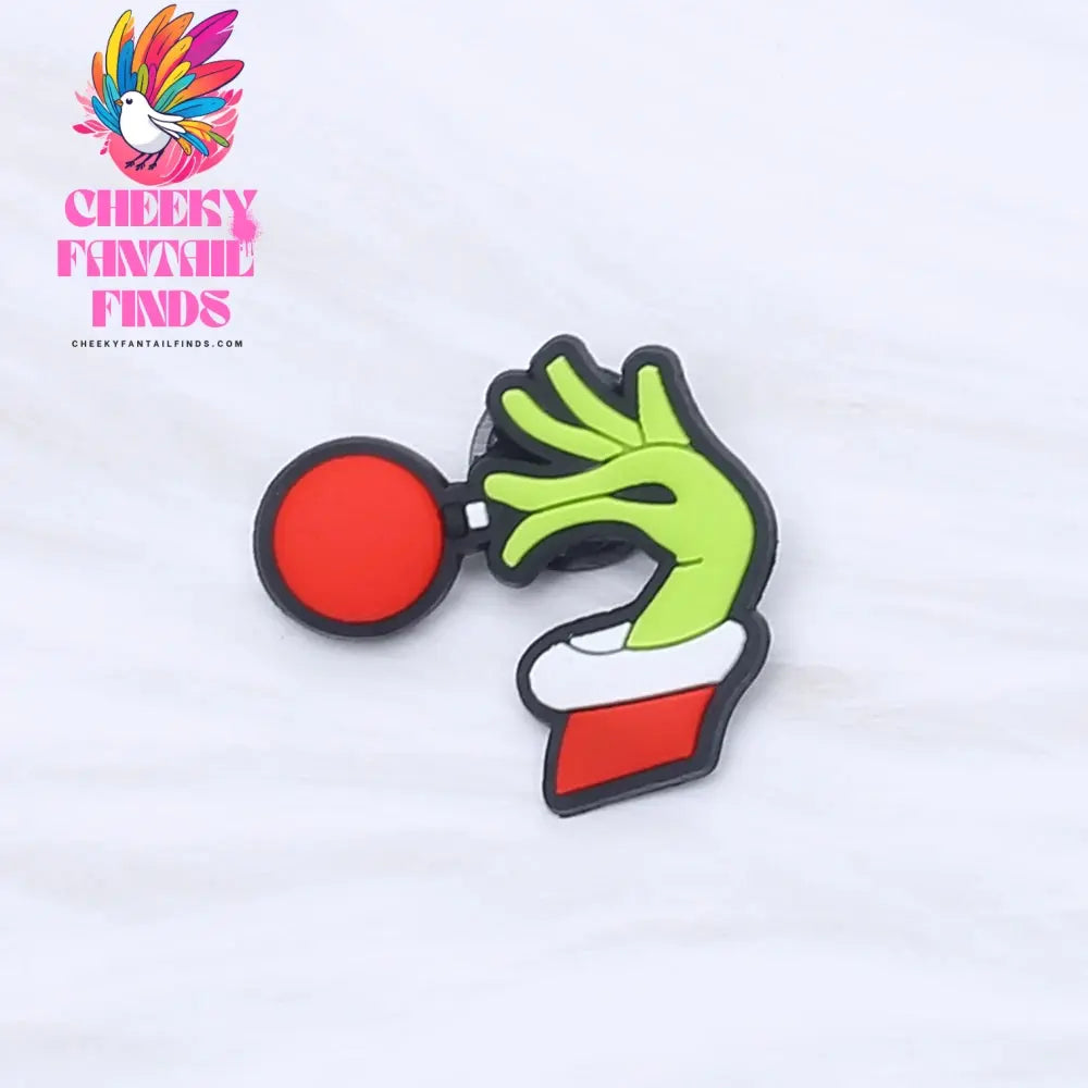 Single Sale Christmas Series Xmas Tree Shoe Charms Accessories Decorations PVC Classic Clog Buckle for Kids Party Xmas Gifts Cheeky Fantail Finds