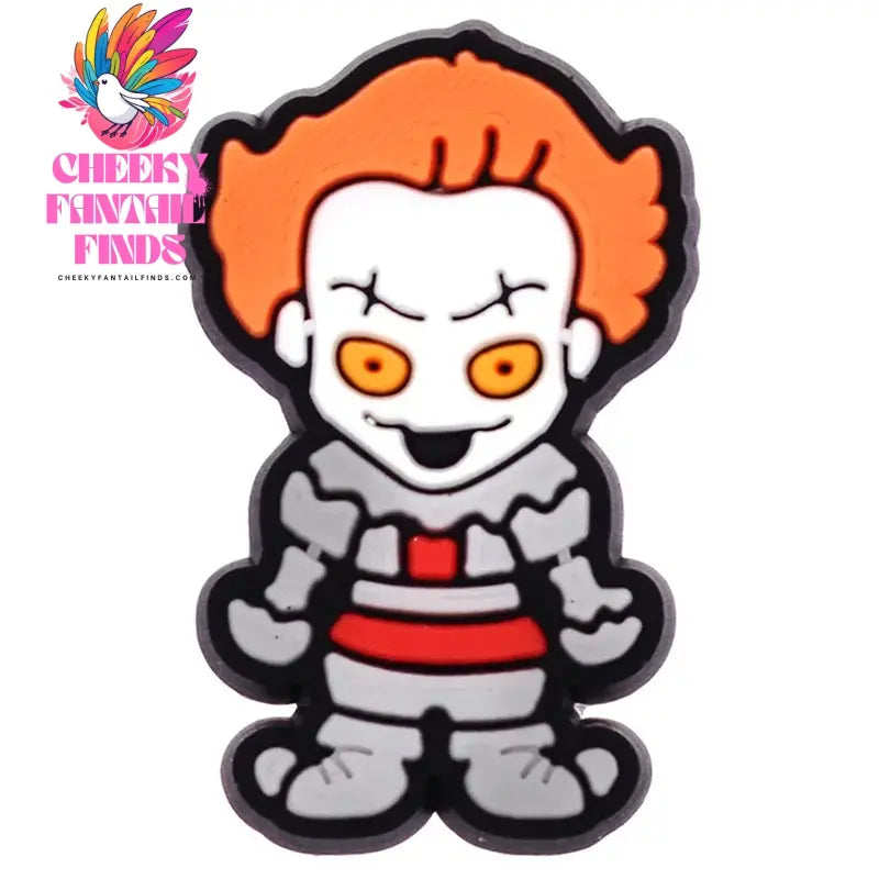 Single sale Halloween Mickey Hello Kitty PVC shoe Charms Accessories Decoration Buckles Classic Clog Fit Bands Bracelets Cheeky Fantail Finds