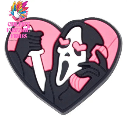 Single sale Halloween Mickey Hello Kitty PVC shoe Charms Accessories Decoration Buckles Classic Clog Fit Bands Bracelets Cheeky Fantail Finds