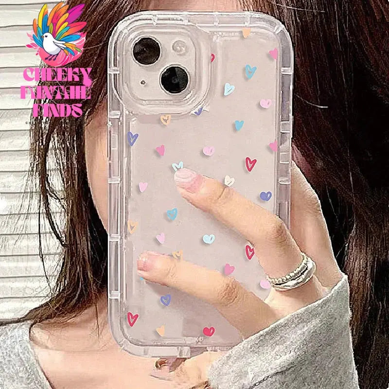 Small Flower Stars Soft Case For iPhone 16 14 13 11 15 Pro Max 12 Mini XS XR X 8 7 Plus SE 2022 13Pro Anti-drop Airbag Cover Cheeky Fantail Finds