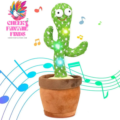 Smart Electronic Plush Toy for Baby Singing Dancing Talking and Sound Recording Cactus Toys for Kids Xmas Gifts for Children Cheeky Fantail Finds