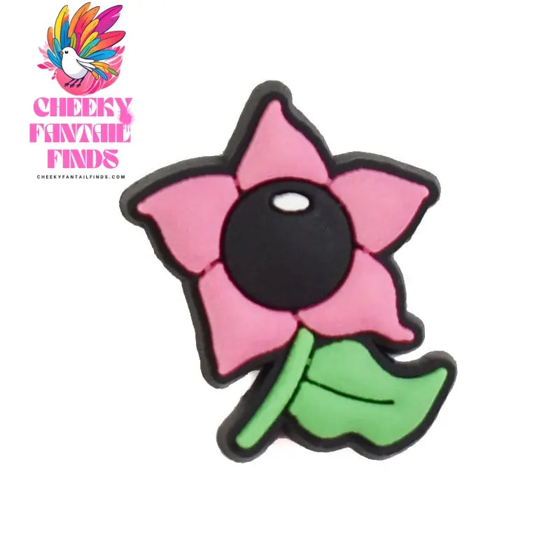 Soft Rubber Removable Decorative Accessories Sneakers Shoe Flower Buckle Cheeky Fantail Finds