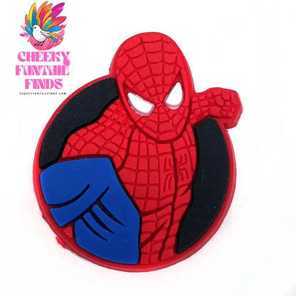 Spider-Man Shoe Charms Cartoon Clog Sandal Decorations Shoe Accessories Slippers Buckle Kids Boy Gifts - Cheeky Fantail Finds