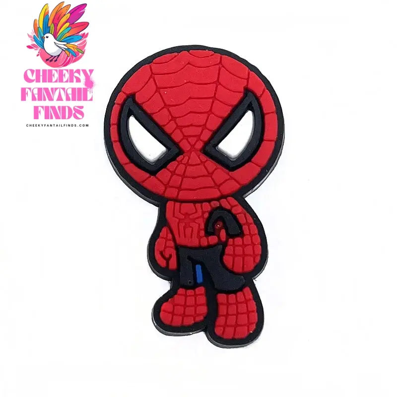 Spider-Man Shoe Charms Cartoon Clog Sandal Decorations Shoe Accessories Slippers Buckle Kids Boy Gifts - Cheeky Fantail Finds
