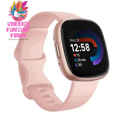 Sport Band For Fitbit Versa 3 Strap Smartwatch Wristband Accessories Watchbands Soft Silicone Bracelet For Fitbit Sense Versa3 Cheeky Fantail Finds