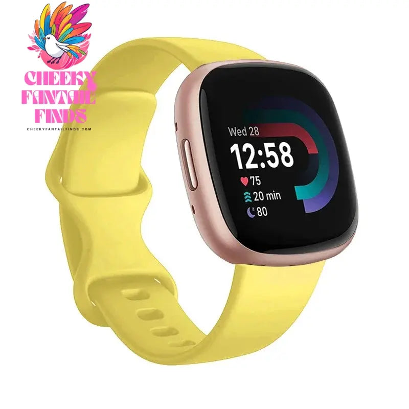 Sport Band For Fitbit Versa 3 Strap Smartwatch Wristband Accessories Watchbands Soft Silicone Bracelet For Fitbit Sense Versa3 Cheeky Fantail Finds