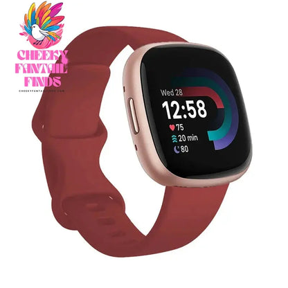 Sport Band For Fitbit Versa 3 Strap Smartwatch Wristband Accessories Watchbands Soft Silicone Bracelet For Fitbit Sense Versa3 Cheeky Fantail Finds