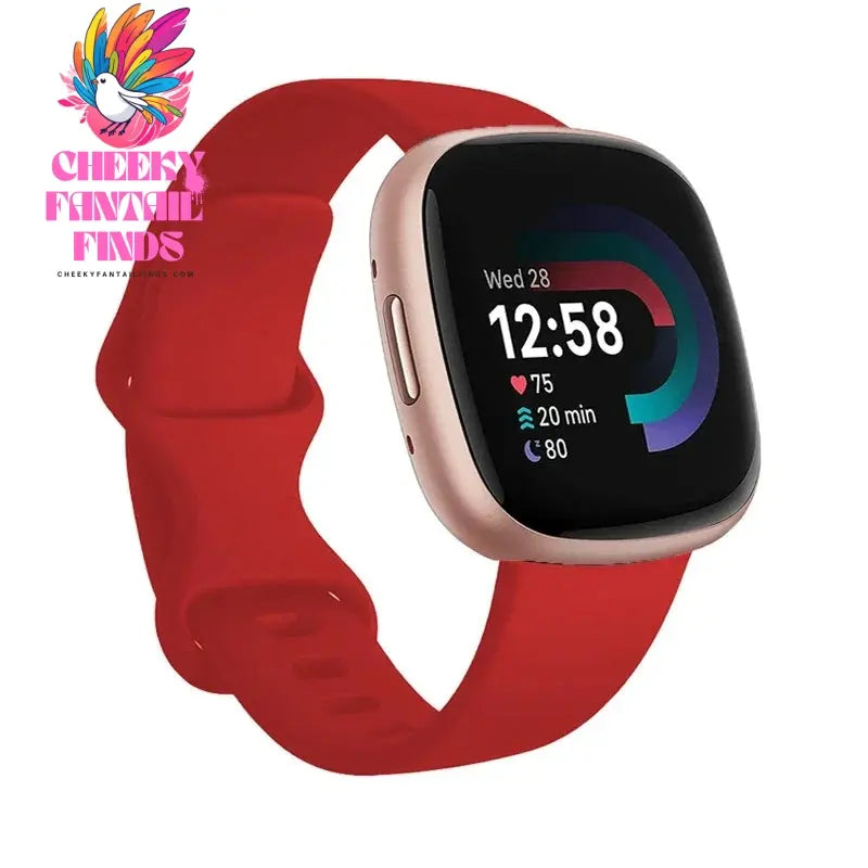 Sport Band For Fitbit Versa 3 Strap Smartwatch Wristband Accessories Watchbands Soft Silicone Bracelet For Fitbit Sense Versa3 Cheeky Fantail Finds