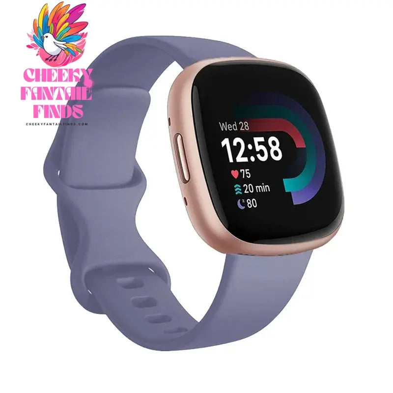 Sport Band For Fitbit Versa 3 Strap Smartwatch Wristband Accessories Watchbands Soft Silicone Bracelet For Fitbit Sense Versa3 Cheeky Fantail Finds