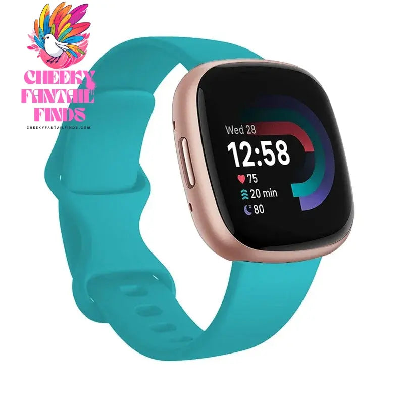 Sport Band For Fitbit Versa 3 Strap Smartwatch Wristband Accessories Watchbands Soft Silicone Bracelet For Fitbit Sense Versa3 Cheeky Fantail Finds