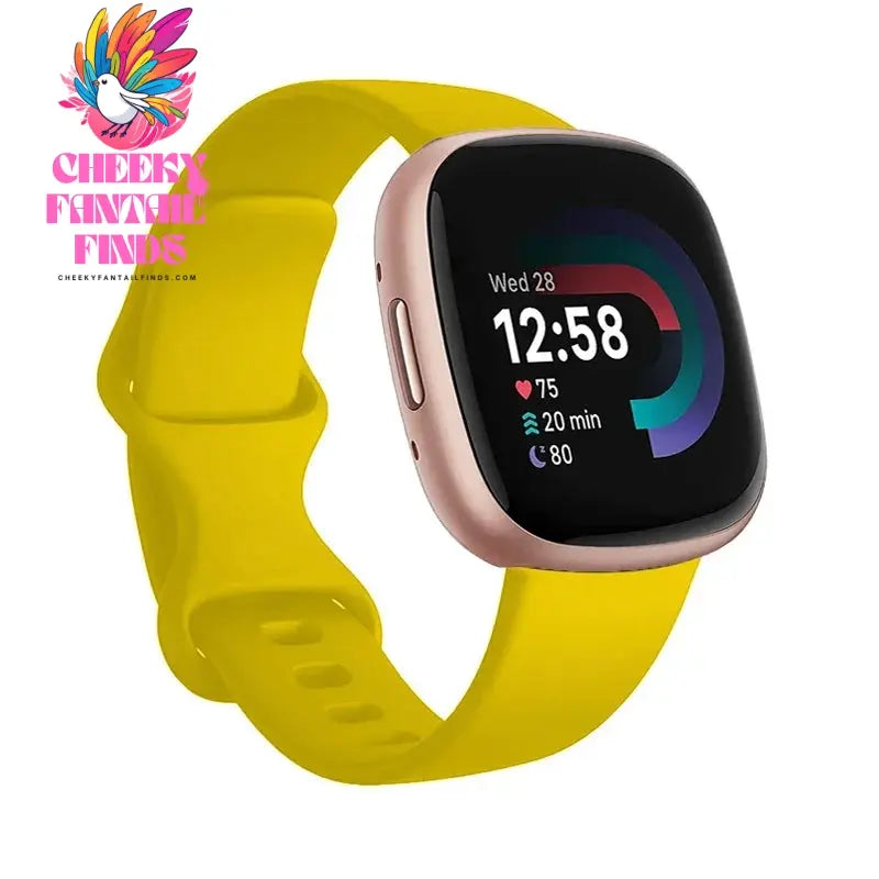 Sport Band For Fitbit Versa 3 Strap Smartwatch Wristband Accessories Watchbands Soft Silicone Bracelet For Fitbit Sense Versa3 Cheeky Fantail Finds