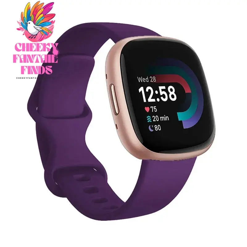 Sport Band For Fitbit Versa 3 Strap Smartwatch Wristband Accessories Watchbands Soft Silicone Bracelet For Fitbit Sense Versa3 Cheeky Fantail Finds