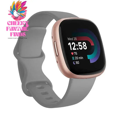 Sport Band For Fitbit Versa 3 Strap Smartwatch Wristband Accessories Watchbands Soft Silicone Bracelet For Fitbit Sense Versa3 Cheeky Fantail Finds