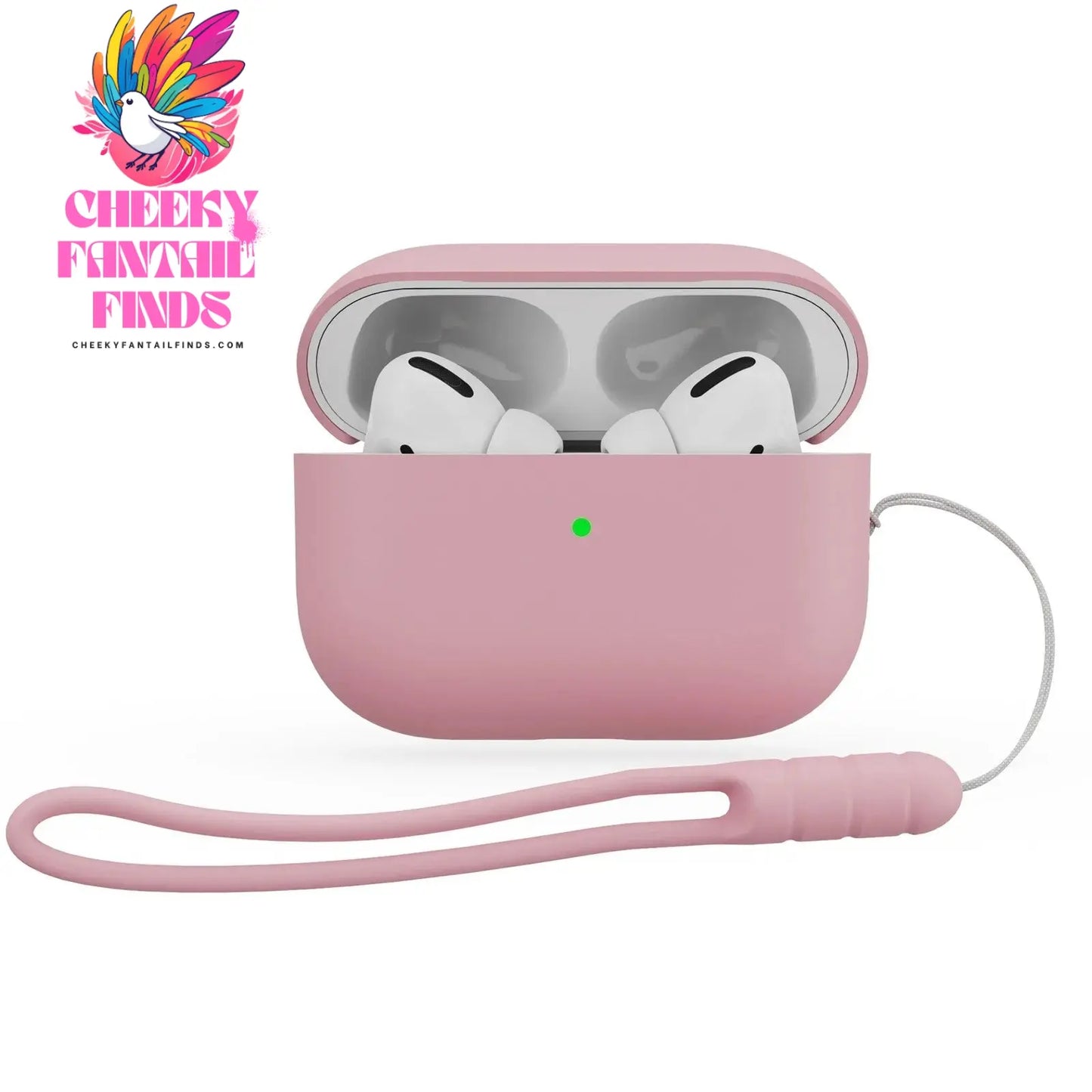 Suitable For Airpod Pro 2 Bluetooth Headphone Case Soft Silicone Case Comfortable Stretchable Soft Washable Headphone Covers Cheeky Fantail Finds