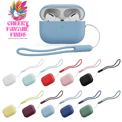 Suitable For Airpod Pro 2 Bluetooth Headphone Case Soft Silicone Case Comfortable Stretchable Soft Washable Headphone Covers Cheeky Fantail Finds