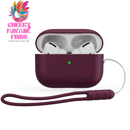 Suitable For Airpod Pro 2 Bluetooth Headphone Case Soft Silicone Case Comfortable Stretchable Soft Washable Headphone Covers Cheeky Fantail Finds