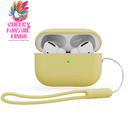 Suitable For Airpod Pro 2 Bluetooth Headphone Case Soft Silicone Case Comfortable Stretchable Soft Washable Headphone Covers Cheeky Fantail Finds