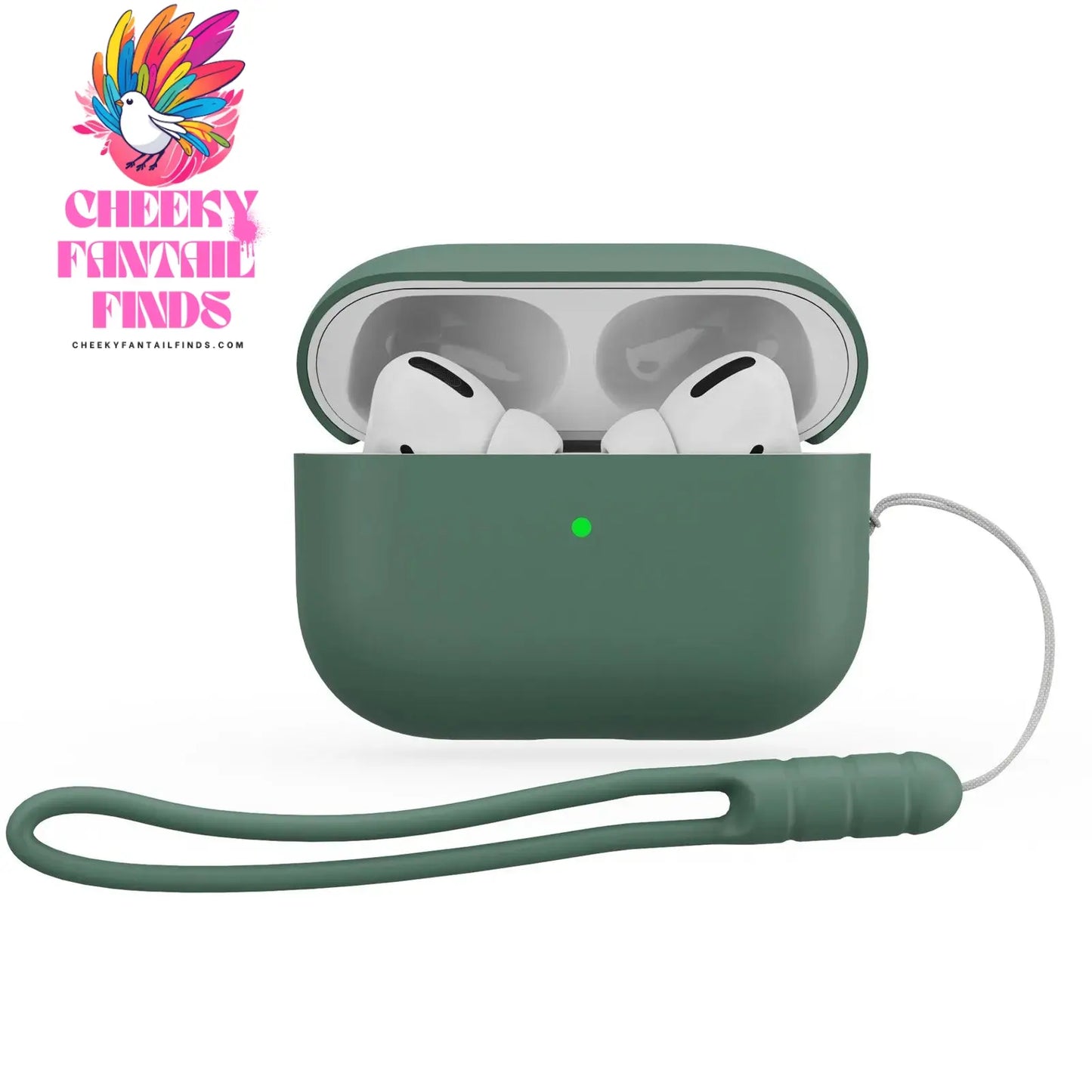 Suitable For Airpod Pro 2 Bluetooth Headphone Case Soft Silicone Case Comfortable Stretchable Soft Washable Headphone Covers Cheeky Fantail Finds