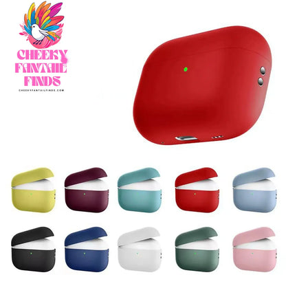 Suitable For Airpod Pro2 Bluetooth Earphone Split Case Protection Liquid Silicone Case Protective Cover Tpu Silicone Case Cheeky Fantail Finds