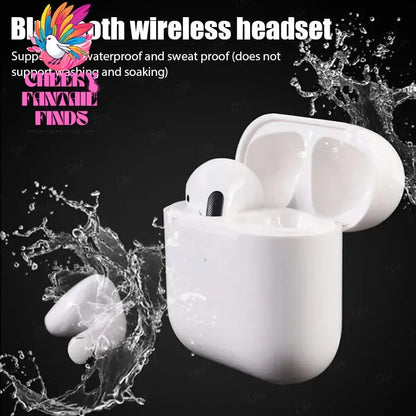 TWS  Pro4  Bluetooth Earphones Wireless Headphones Mini Sports Headset Earbuds Music Earpieces For iPhone Xiaomi Huawei Redmi Cheeky Fantail Finds