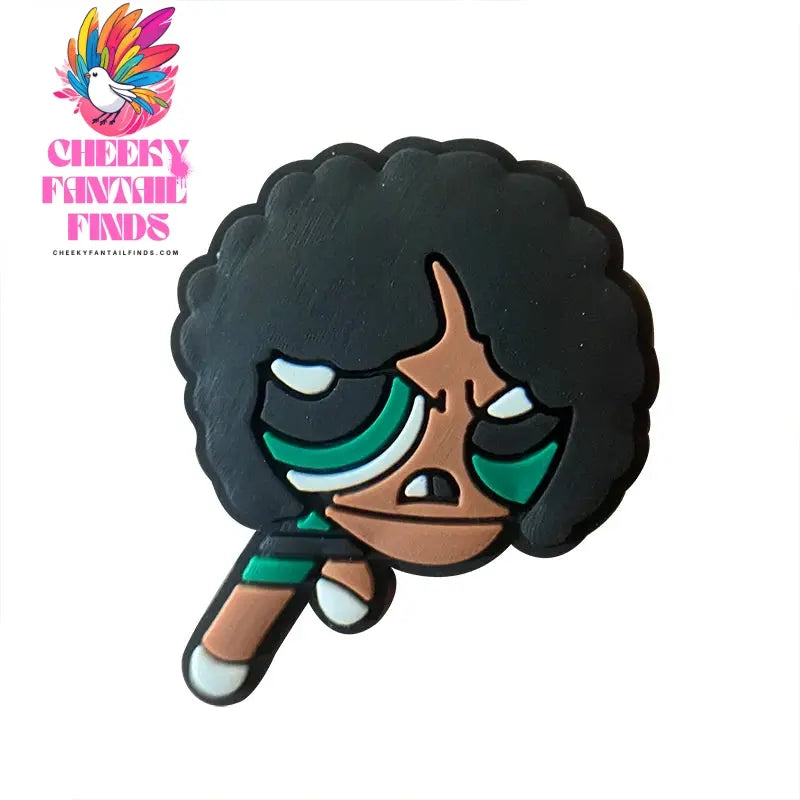 The Powerpuff Girl Shoe Charms1-9pcs PVC Shoe Decorations Buckle Cartoon Shoe Accessories Fit Clog Sandal Kids X-mas Gift - Cheeky Fantail Finds