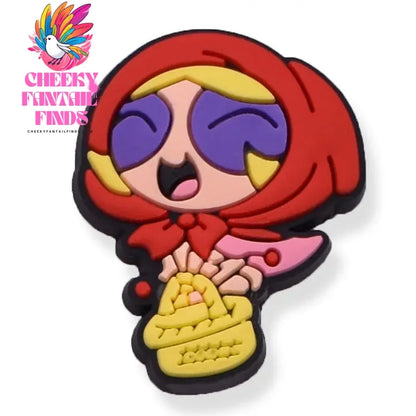 The Powerpuff Girl Shoe Charms1-9pcs PVC Shoe Decorations Buckle Cartoon Shoe Accessories Fit Clog Sandal Kids X-mas Gift - Cheeky Fantail Finds